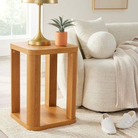 Juliet End Table, Light Honey Finish
